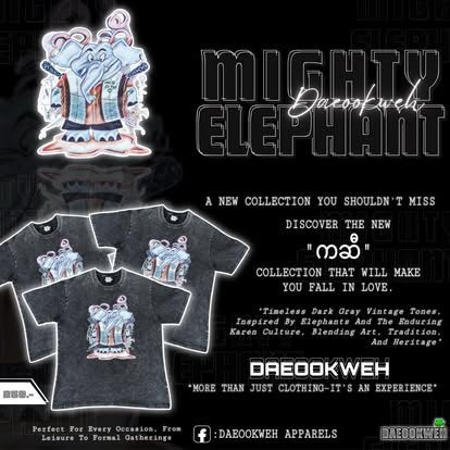 Mighty elephant tee